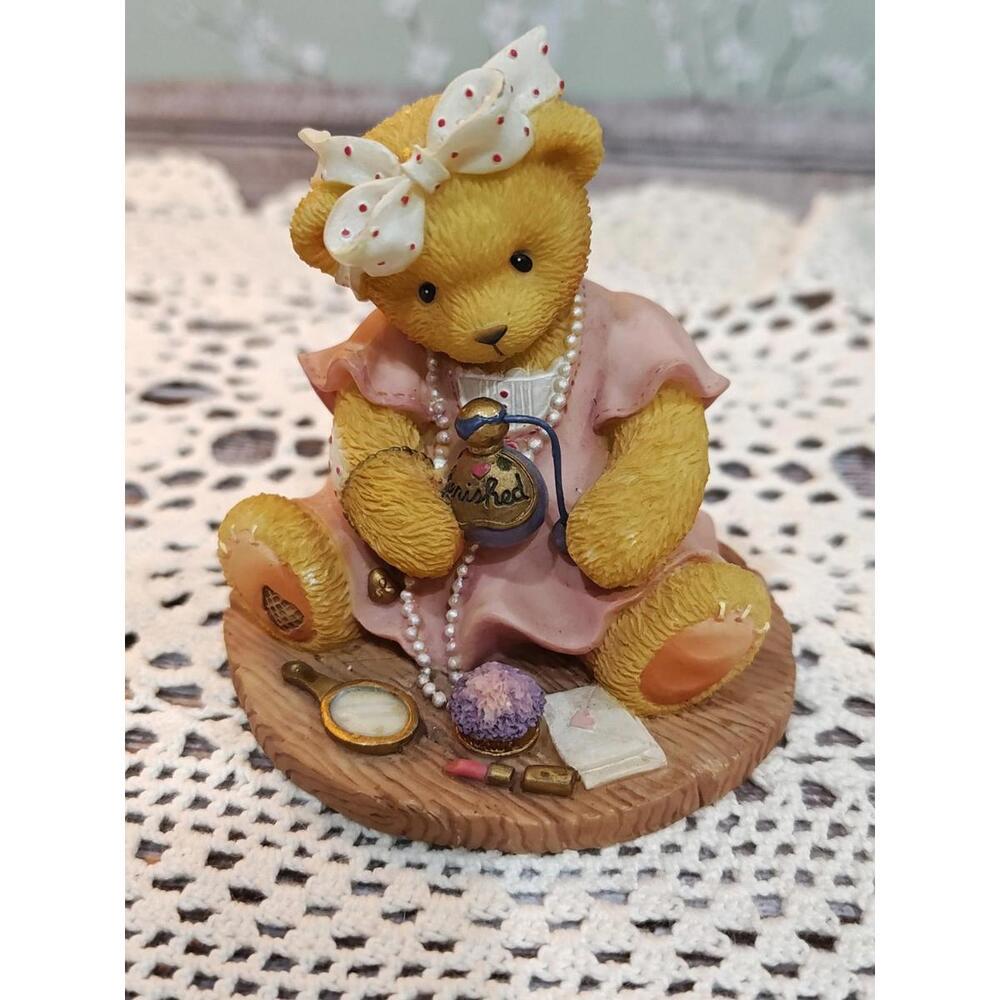 1998 Cherished Teddies Avon Exclusive Ava You Make Me Feel Beautiful Enesco